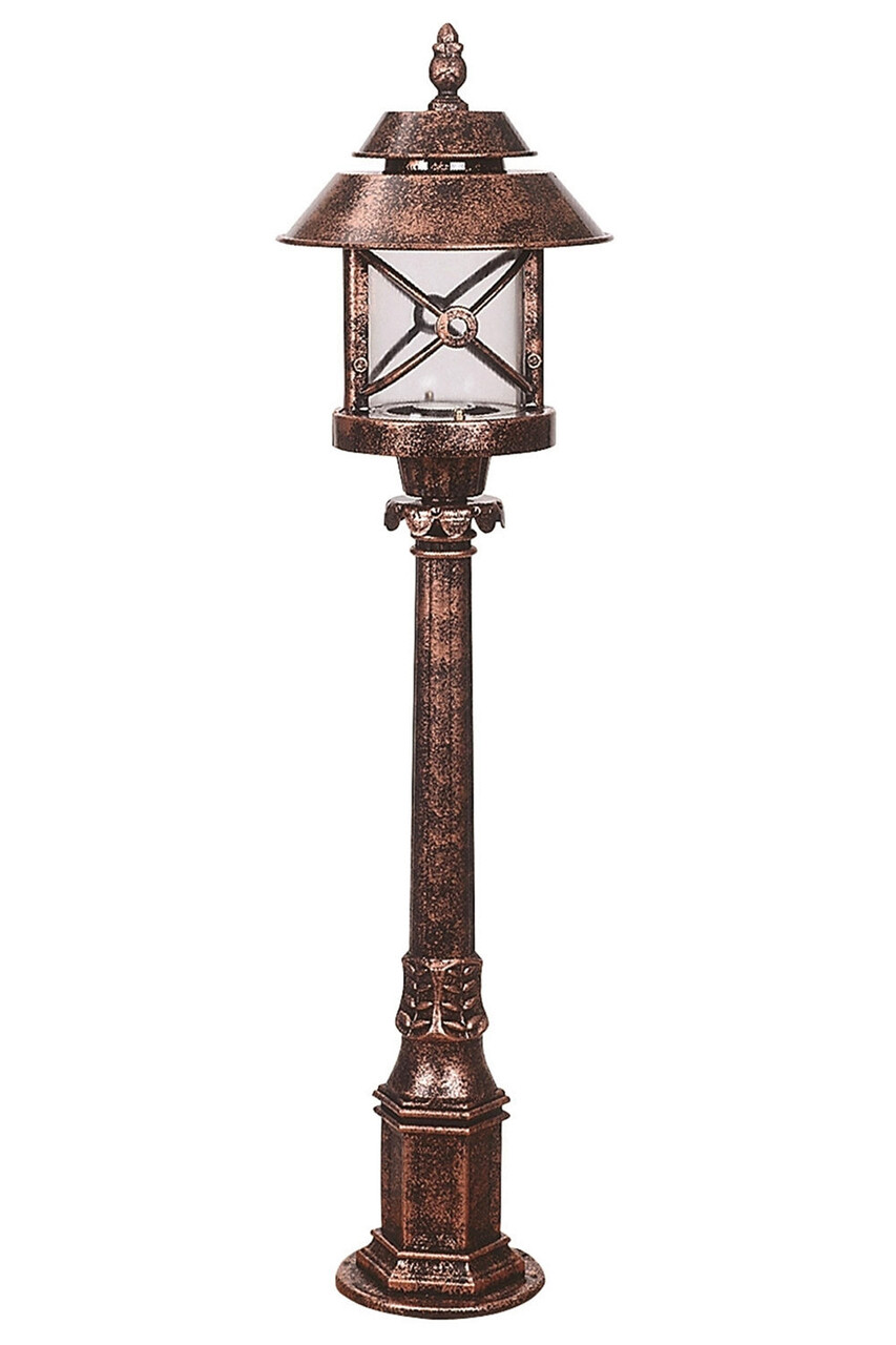 Lampadar de exterior, Opviq, 685AVN1314, Maro - imagine 4